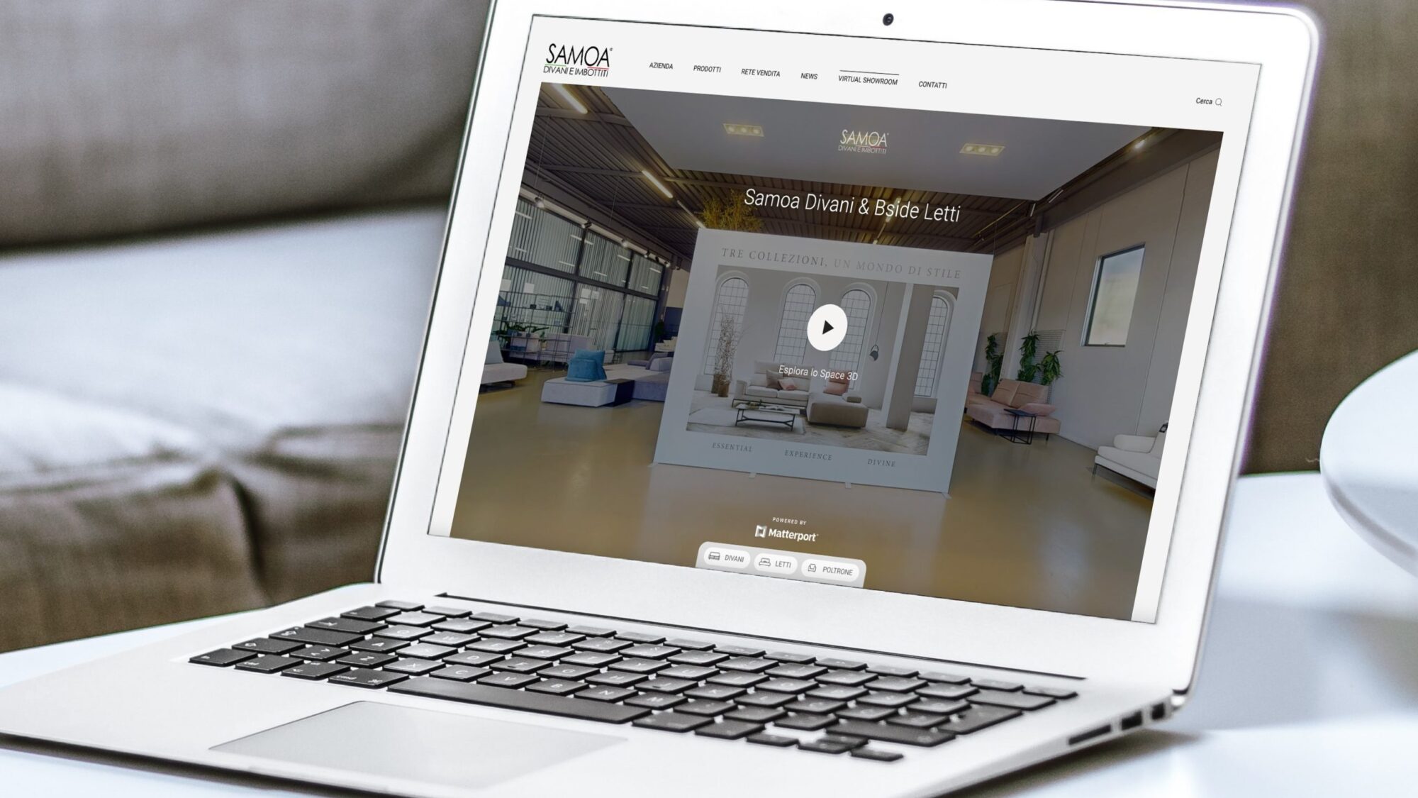 Virtual showroom Samoa: un’esperienza a portata di mouse