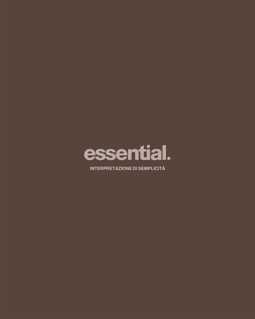 Copertina Catalogo Essential Samoa Divani