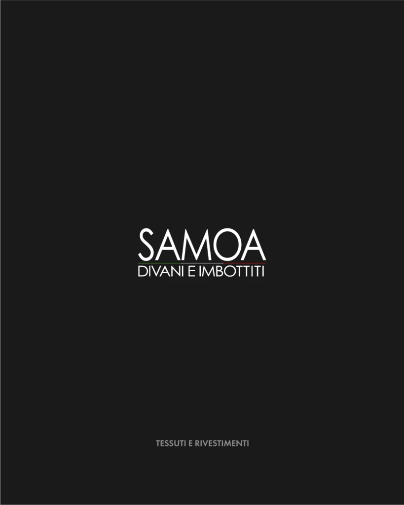 Copertina Catalogo Samoa Divani